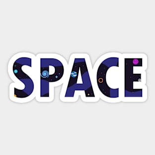 Deep Space Sticker